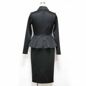 Abito <span class=keywords><strong>da</strong></span> Donna Stile Vintage alla Moda, Elegante Vestito Formale Invernale Slim Fit <span class=keywords><strong>per</strong></span> Ufficio - Product Image 5