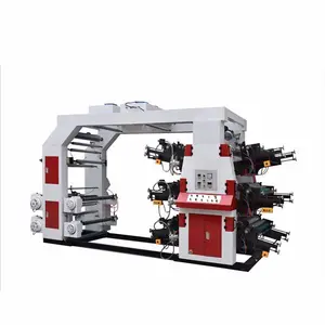 4 colours 6 colours Flexo Printing Machine Six Colours Flexographic Printing Machine Paper Printing Machine