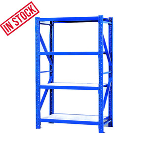 Easy <strong>Racking</strong> <strong>Solution</strong> for Warehouse Storage Cargo Equipment Light Duty Bolt-Free 4-Tier Adjustable Height (2m) Bao Steel - Product Image 2