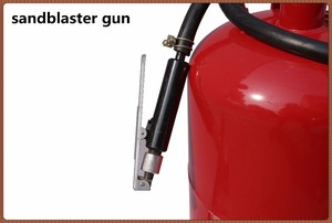 Tự động Trống Sandblaster Máy Sablage Vật Liệu Thép Không Gỉ Làm Sạch Máy Phun Cát Di Động - Product Image 4