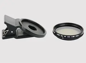 Zomei 37mm 휴대 전화 렌즈 ND2-400 필터