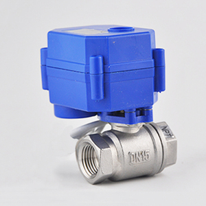 วาล์วบอลแบบใช้มอเตอร์ 2/2 ทาง AC/DC9V-24V รุ่น CR03 CR04 - Product Image 4