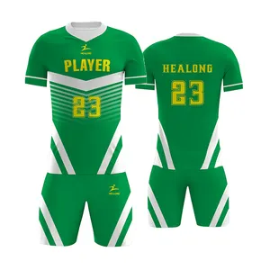 泰国质量 OEM 升华便宜定制足球球衣新设计足球制服