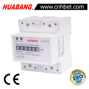 metro de energía montado carril del dinar de <span class=keywords><strong>la</strong></span> sola <span class=keywords><strong>fase</strong></span> <span class=keywords><strong>4</strong></span> modular pantalla analógica - Product Image 1