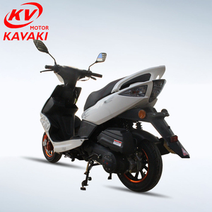 سيدة سكوتر الغاز دواسة كبيرة 125cc محرك تبريد الهواء دراجة نارية اثنين عجلة التنقل GH125 - Product Image 3