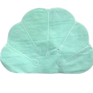 Oreiller de bain doux pour la maison, confortable, spa, <span class=keywords><strong>coussin</strong></span> de bain gonflable en forme de coquille, <span class=keywords><strong>coussin</strong></span> de bain pour le cou, accessoires de salle de bain - Product Image 4