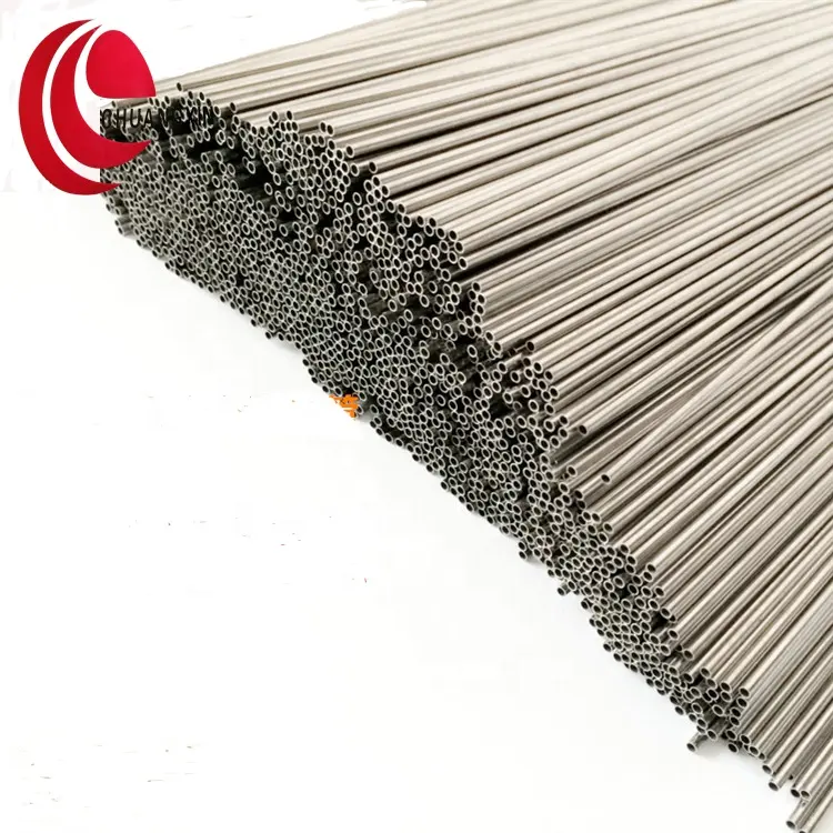 Kılcal boru dikişsiz boru hassas paslanmaz çelik 316L 306 304 7mm çap yuvarlak 4.5 inç hidrostatik tüp