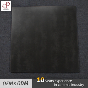 Tuiles Kuala Lumpur <span class=keywords><strong>Ciment</strong></span> <span class=keywords><strong>Imitation</strong></span> Antidérapant Carreaux De Sol En Céramique 600X600 Noir - Product Image 1