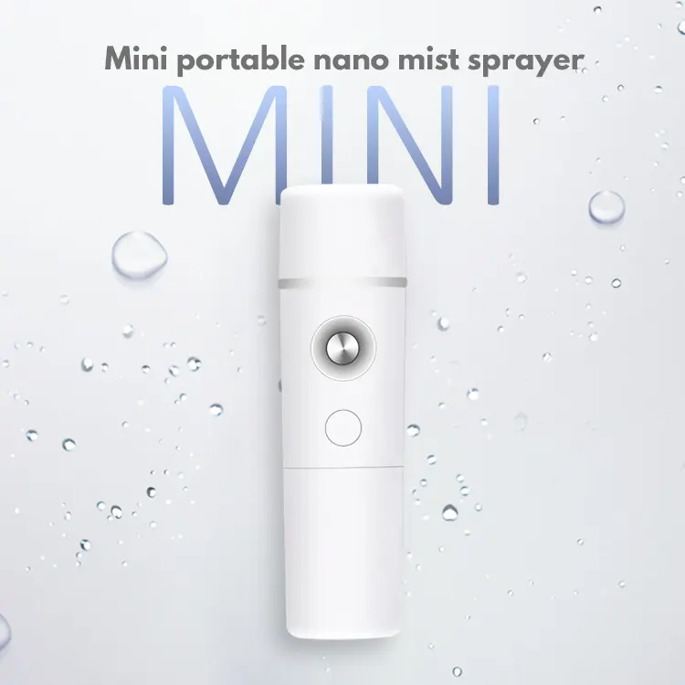 Spray de brume pour le visage, produits tendances à la mode, brumisateur pour la peau sensible, type de batterie, défroisseur facial, adapté à l'acné, nouveauté, 2022