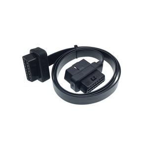 สายต่อขยาย OBD2 แบบแยกสัญญาณ 1 ตัวผู้เป็น <span class=keywords><strong>2</strong></span> ตัวเมีย สายแบนสำหรับเชื่อมต่ออุปกรณ์วินิจฉัยและ GPS Tracker - Product Image 3