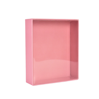 Boîte cadeau transparente carrée pour cosmétiques, pâtisserie, écharpe, cravate, pinces à cheveux, biscuits, bonbons, emballage de sucreries avec couvercle en PVC transparent