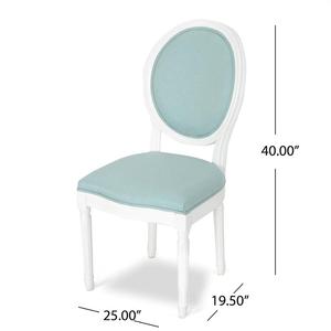 Tissu velours blanc à dos rond, chaise de mariage, chaise de salle à manger en bois massif pour événement de mariage, meubles d'hôtel, vente en gros - Product Image 2