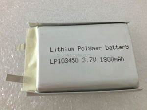3.7 V 1800 mah li ion célula de bateria 103450 para GPS - Product Image 1