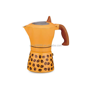 เครื่องทำกาแฟแบบกาลักน้ำ3ถ้วยทำจากอะลูมิเนียมใช้ในบ้าน OEM - Product Image 2