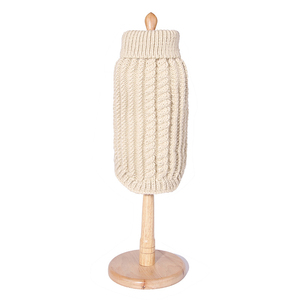 Suéter Paleo Oatmeal de Lã para Cães, Roupa de Inverno para <span class=keywords><strong>Pet</strong></span> de Porte Grande e Pequeno, Malha Personalizada - Product Image 5