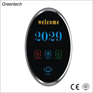 Smart Doorbell System DND Sign Electronic Hotel Digital Number Plates