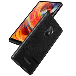 Nuovo Prodotto Della Copertura Posteriore Custodia Morbida Litchi Stripe Slim TPU Custodia In Pelle per <span class=keywords><strong>Xiaomi</strong></span> Mix 2/mi <span class=keywords><strong>6</strong></span> - Product Image 4