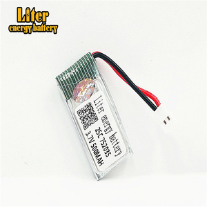 3.7 V 500 mAh 752035 25C Lipo Batterie pour <span class=keywords><strong>Hubsan</strong></span> <span class=keywords><strong>X4</strong></span> H107 H107L H107D JD385 JD388 RC Hélicoptère Quadcopter - Product Image 3