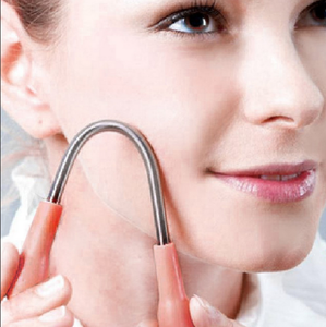 Depilador Facial de Acero Inoxidable para Mujer, Depilación Facial con Hilo - Product Image 4