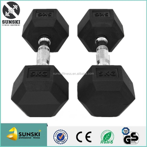 Rubber Gum CUFFLINK hexagonal and free weights with CUFFLINK s - Product Image 3