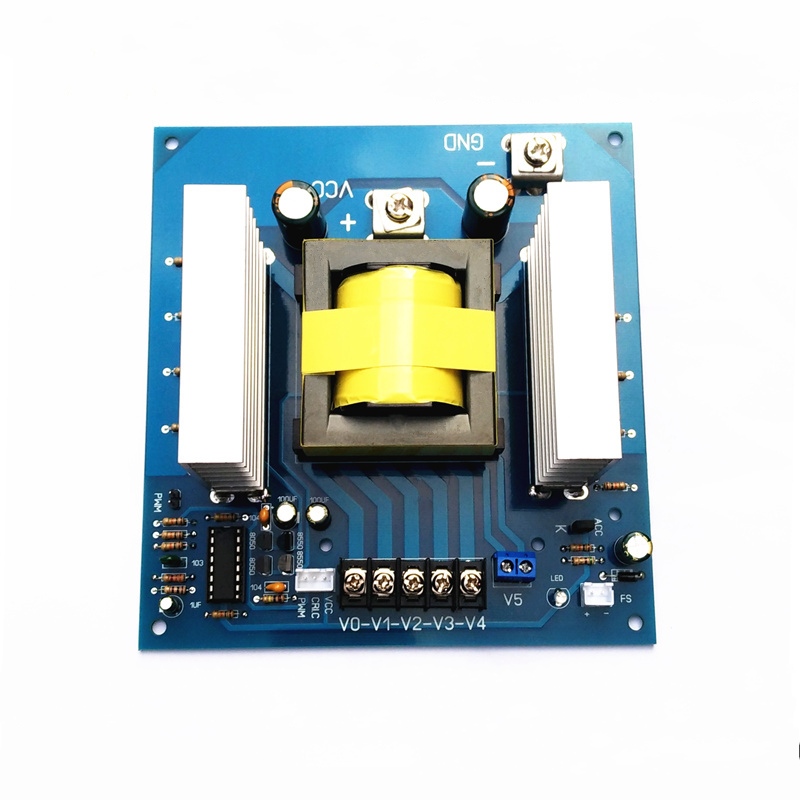 Высокочастотный преобразователь напряжения 1000 Вт, постоянный ток 12 В, 24 В в переменный ток 110 В, 220 В, 380 В, плата преобразователя автомобиля