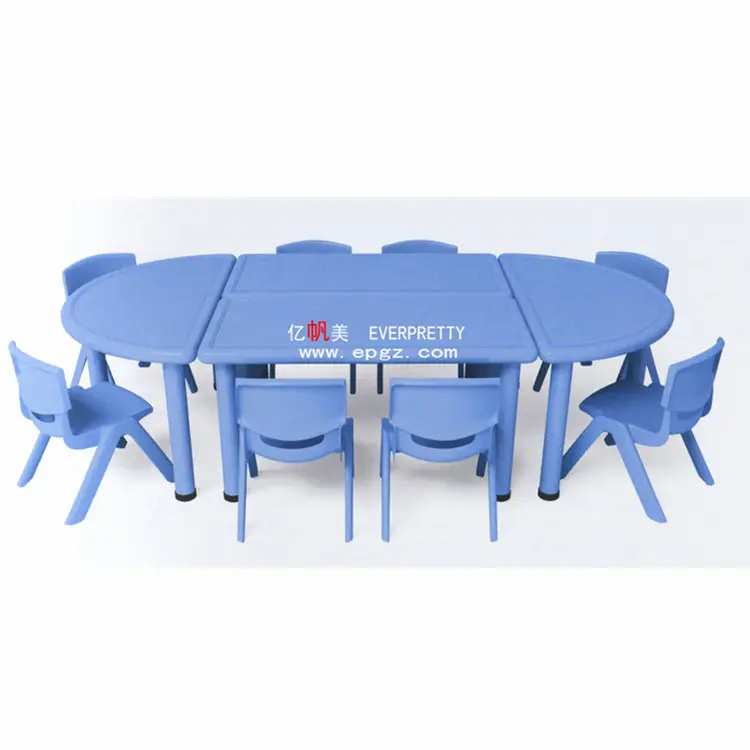 Niños baratos kindergarten mesas y sillas liquidación/kindergarten aula diseños