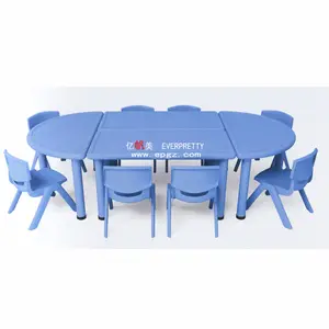 Günstige Kinder Kindergarten Tische und Stühle Abstand/Kindergarten Klassen zimmer Designs