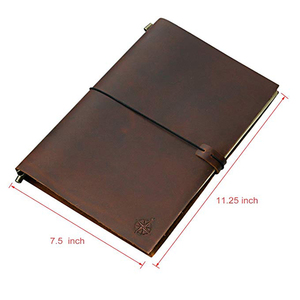 Cahier d'écriture de journal en cuir véritable personnalisé fait à <span class=keywords><strong>la</strong></span> main pour hommes et femmes cadeaux bibliques inspirés sacs et housses pour ordinateur portable - Product Image 4
