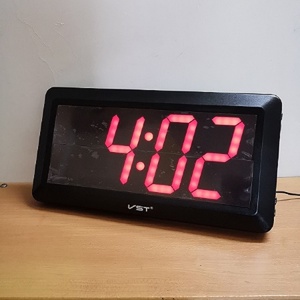 Nixie Tabung LED 4 Inci Jam Dinding Mount & Desktop Penggunaan Ganda
