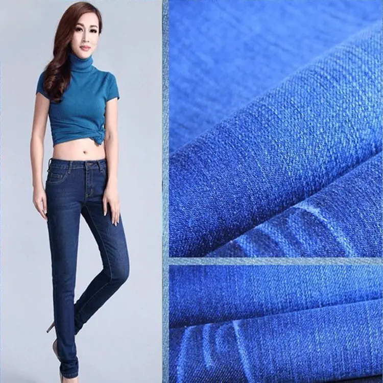 Hot Sale 8OZ~13OZ Cotton Slub Denim Fabric For Jeans