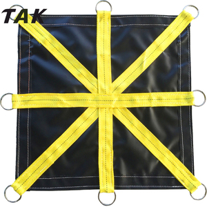 20' X 20' 18 Oz. Lona de Poliéster Recubierta de Vinilo para la Eliminación de Nieve en Obras de Construcción - Product Image 3