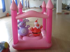 Videur gonflable de glissière d'enfants de couleur rose scellé par PVC d'<span class=keywords><strong>OEMD</strong></span> - Product Image 2