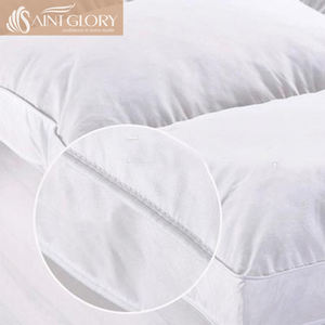 Colchón <span class=keywords><strong>Topper</strong></span>-3D hueco Siliconized fibra Protector Hotel barato franela verano ropa de cama acolchado ajustado colchón Pad - Product Image 2