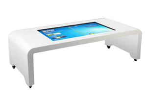 Interactive multi touch AD Table display monitor, HD LCD digital signage, advertising touch Table - Product Image 1