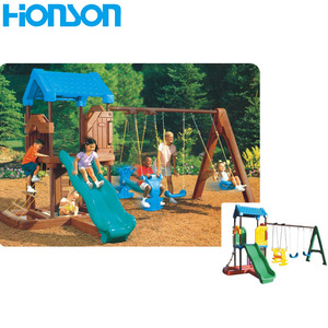 Arrampicata su rete <span class=keywords><strong>casa</strong></span> di gioco scivolo combinazione bambini di plastica <span class=keywords><strong>da</strong></span> <span class=keywords><strong>giardino</strong></span> sedia altalena
