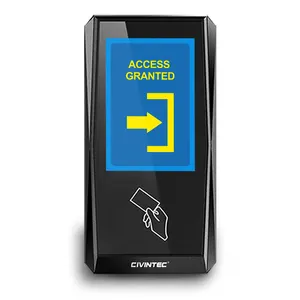 PoE 3.5" Touch Display LINUX Web Based TCP/IP RFID <strong>NFC</strong> <strong>Reader</strong> Membership Management Card Software - Product Image 1