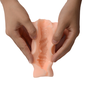 Venta directa de fábrica segura cuerpo realista barato juguetes masculinos del sexo coño con TPR suave estupendo - Product Image 4