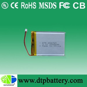 Mit CE für tablet PC 3,7 v 2000 mah lipo batterie - Product Image 3