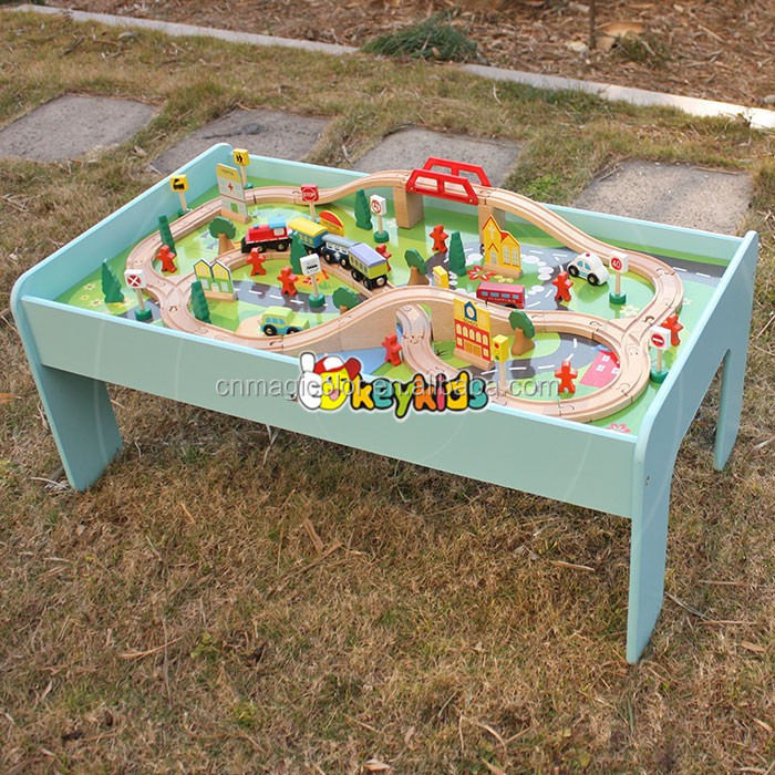 Новый дизайн, деревянная детская игрушка, обучающий деревянный поезд, детская игрушка, популярный автомобиль, игрушка для детей W04C037W