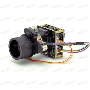 3.6-11毫米3x视频变焦自动虹膜自动对焦星光5MP IP摄像机模块IMX178闭路电视IP板摄像机SIP-E178DML-3611