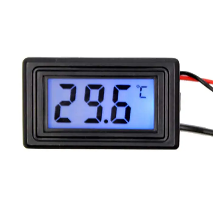 -50 Sampai 110 Derajat Celcius LED Display Digital Temperature Meter Pressure Gauge