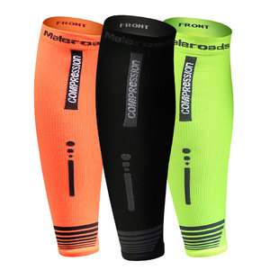 Unisex Footless Cycling Sport Brace Nylon Compression Socks compression football leg warmers calf sleeve