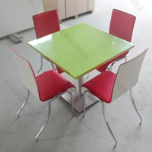 square dining table for 4 people , high quality artificial stone tables