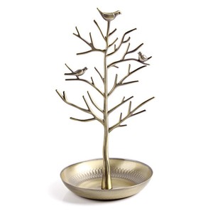 Aimeng WY-009 tiền mặt cây hình dạng kim loại đồ trang sức Khung móc loại phụ kiện hiển thị giá 30cm màu hình ảnh - Product Image 3