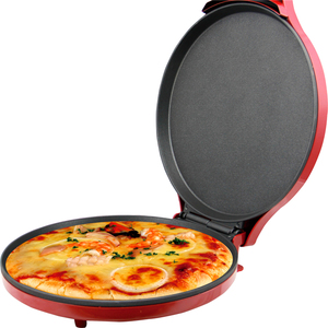 Four à pizza électrique 12 pouces, appareil à pizza et à calzone, four à pizza, appareil à crêpes et à omelettes, homologation CE, 1000W - Product Image 1