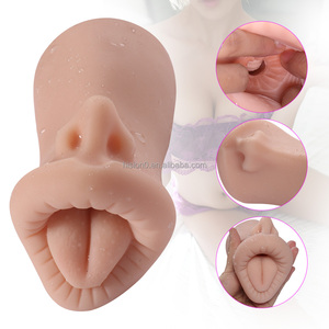 Novelty Adult Toys For Male REAL <span class=keywords><strong>Nose</strong></span> Open Mouth Oral Male Relax Stress Masturbation Toys Love Toys - Product Image 3