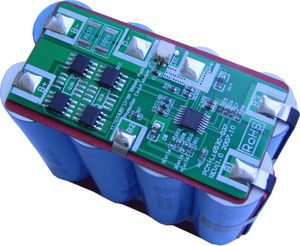 Rechargeable <strong>14.4v</strong> li ion <strong>battery</strong> pack 4400mah for power tools Smartec sealed free 4s2p - Product Image 1