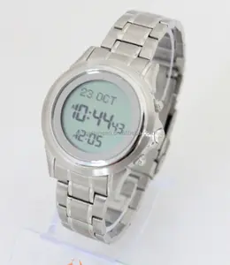 <span class=keywords><strong>Reloj</strong></span> azul azan con luz trasera, <span class=keywords><strong>reloj</strong></span> Qibla Makkah HA-6381 - Product Image 1
