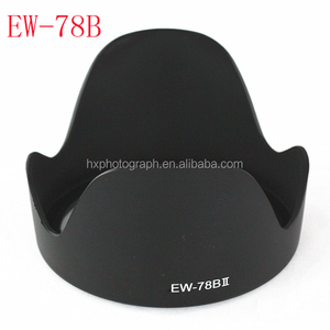 Lens Hood EW-78BII para <span class=keywords><strong>Canon</strong></span> 550D <span class=keywords><strong>500D</strong></span> 7D 28-135 28-200 - Product Image 1