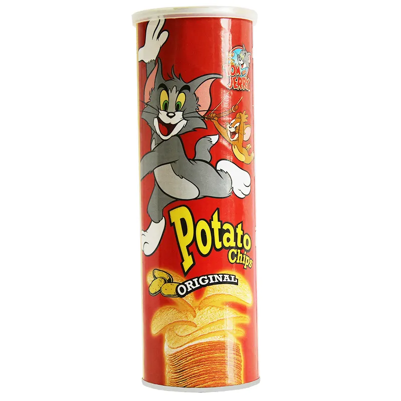 Private Label Pringles Stijl Blik Chips